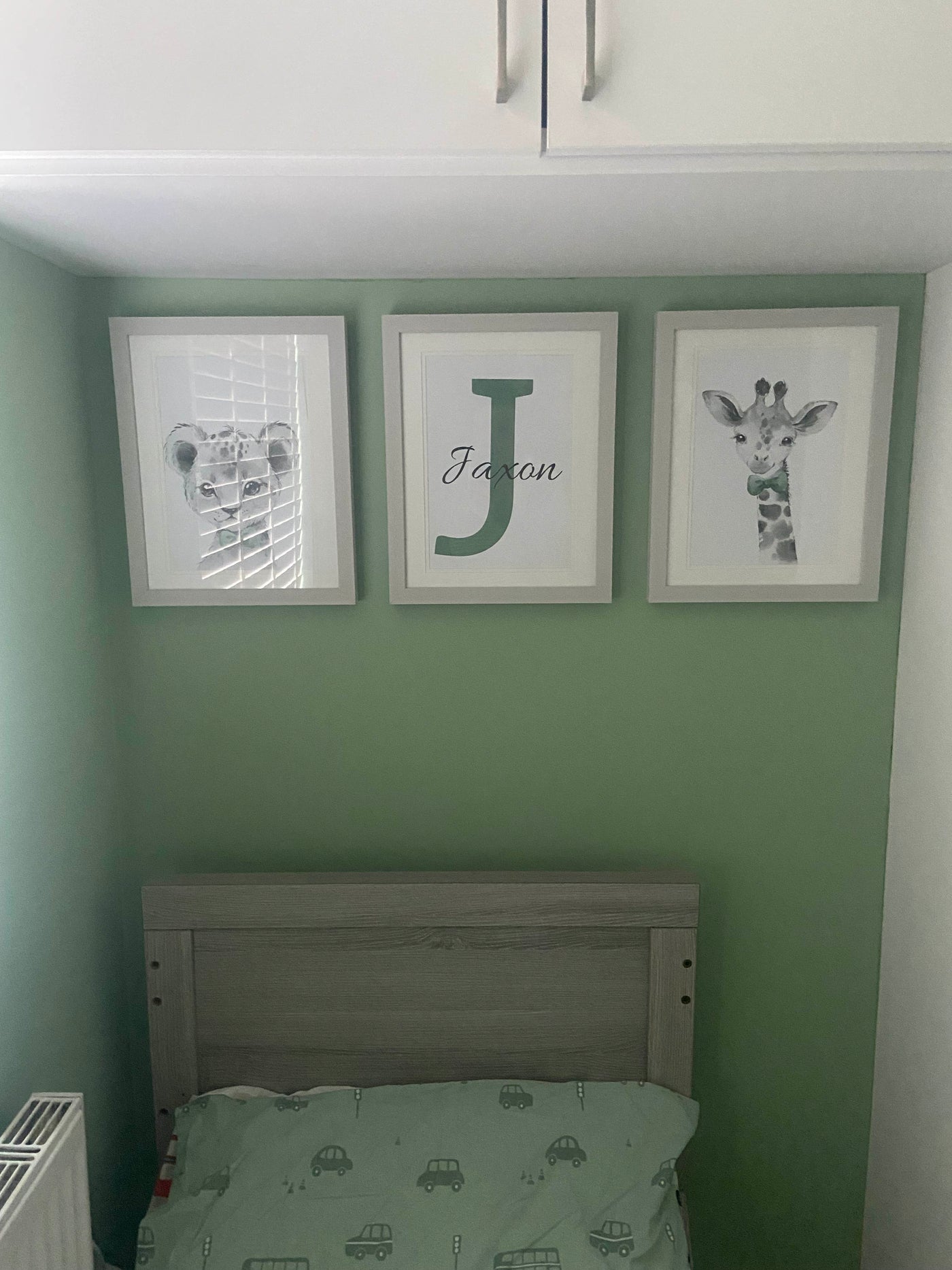 Kids bedroom painted in Little Sprout by Earthborn
