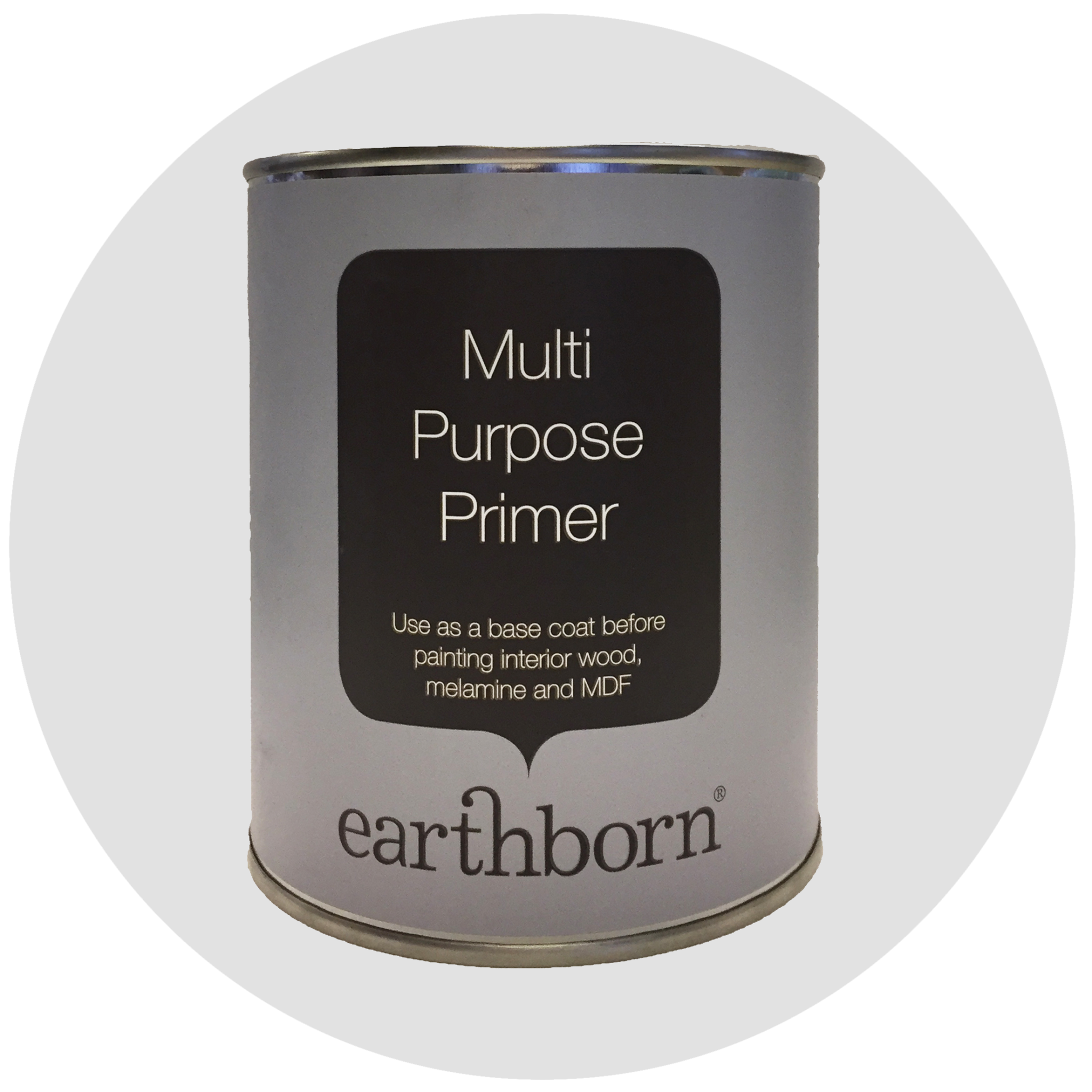 Multi Purpose Primer grey circle background