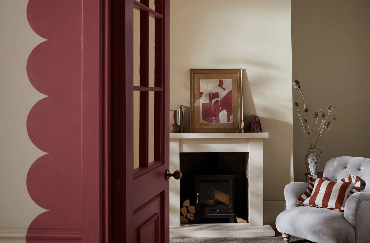 Crocky Road and Can-Can Inspiration|Splashing and Gosh Golly painted in a colourful bathroom.