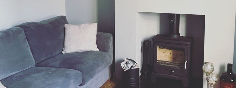 Fireplace - tips for painting.|Fireplace|Living room - Sunday Stroll and Marbles|Tips for painting behind wood burners and fireplace surrounds.