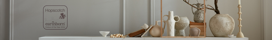 Header banner COTY24 Hopscotch|Moodboard: Hopscotch Comforting colour scheme featuring Secret Room, Grassy, Seagull|Moodboard: Hopscotch Cool Scheme featuring Flutterby, Teacup, Gingham, Tick-Tock|A mood board for Hopscotch Colour of the Year 2024.|Moodbo