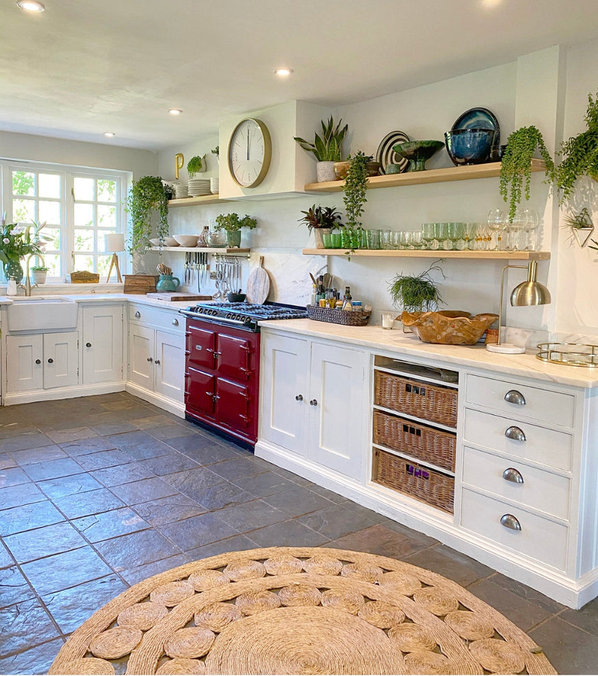 Pandora Maxton's light-filled kitchen.|Real Homes - Pandora Maxton|Pandora's kitchen during the makeover.|Before and after : Pandora Maxton's light-filled kitchen.|Pandora's kitchen