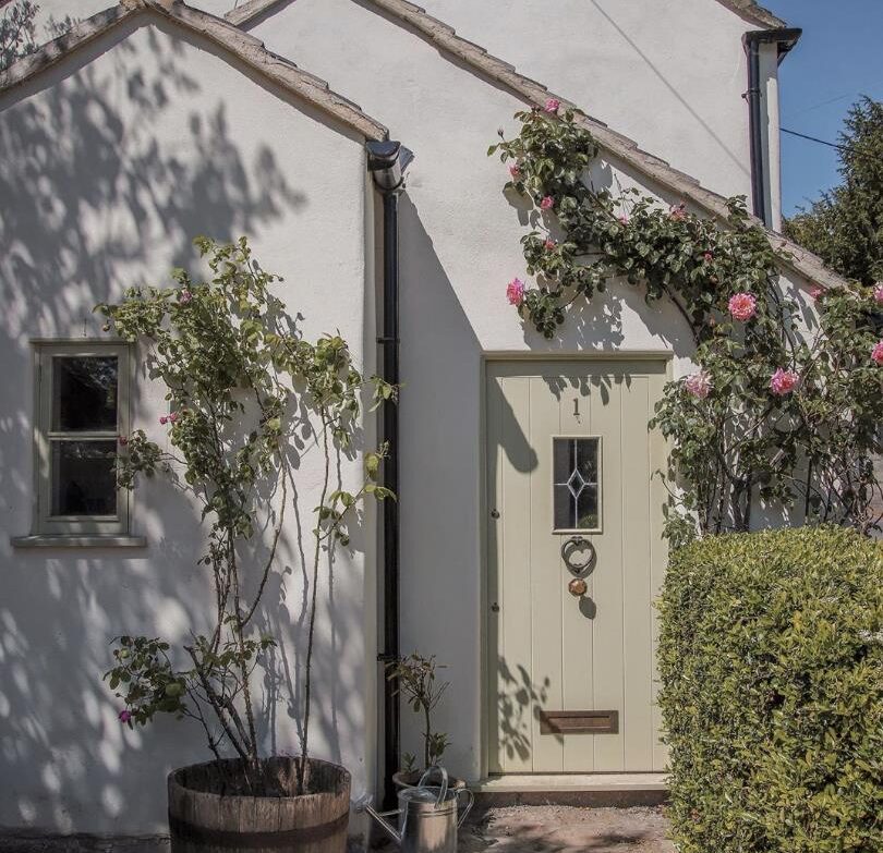 Little Stone Cottage.|Housing block|Ecopro Silicate Masonry Paint ft. Portland|Little Stone Cottage - Silicate Masonry Paint Buttermilk|Little Stone Cottage - garden path|Silicate Masonry Paint Honeycomb|Cottage in Honeycomb|Ecopro Silicate Masonry Paint