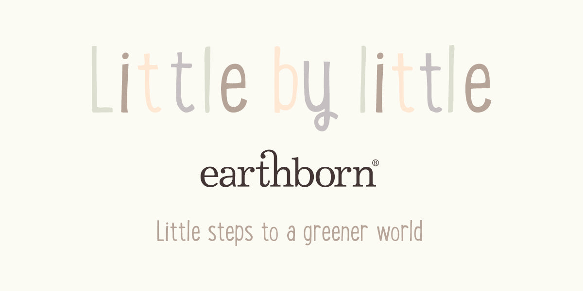 Little by little logo|Perfect paint for little ones.|Little by little logo|Little by little logo - Earthborn.