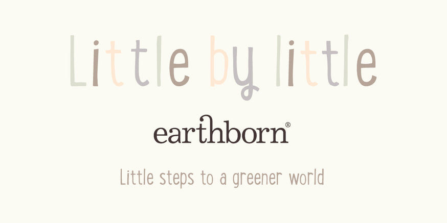 Little by little logo|Perfect paint for little ones.|Little by little logo|Little by little logo - Earthborn.
