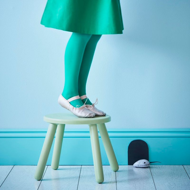 Milk Jug, The Lido and Grasshopper|Playroom detail.