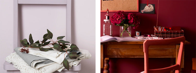 Painted chairs.|Painted chairs.