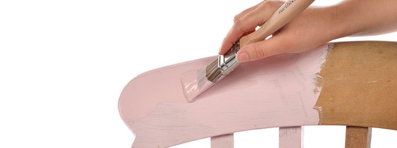 Painting a chair pink|Chair painting