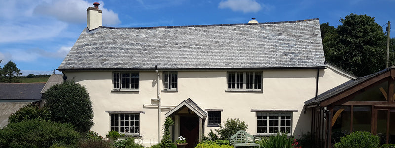 Silicate - medieval hall house|Silicate Masonry in Honeycomb|Windmill before and after|Silicate Masonry Paint - medieval hall house