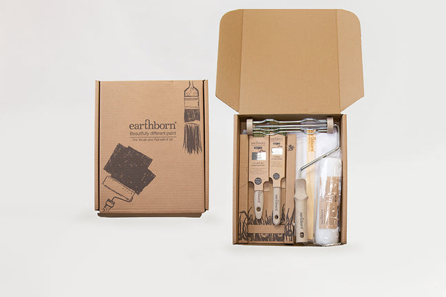 The Brush and Roll with it Kit box open and close