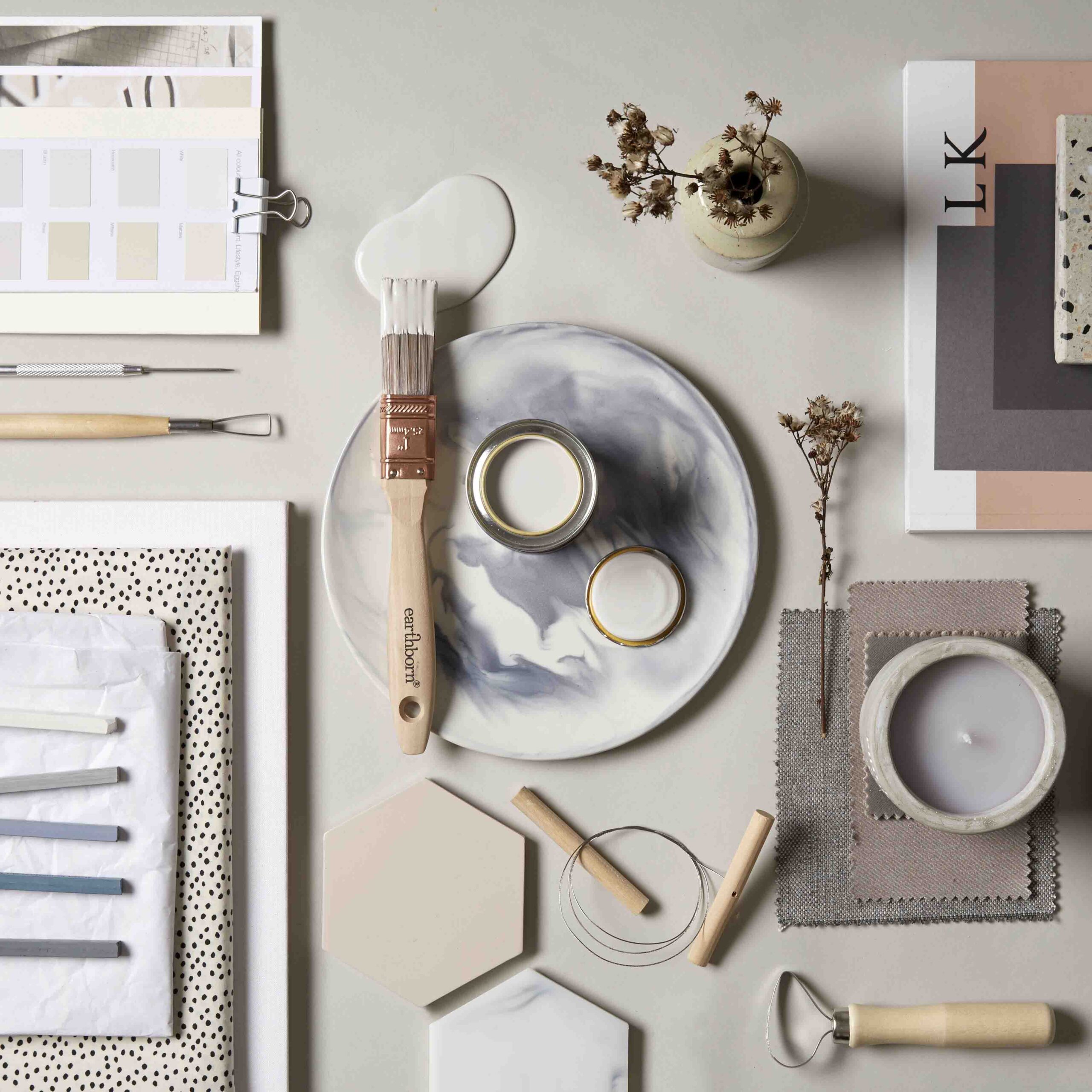 How to create a mood board - Earthborn Paints