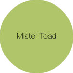 Mister Toad with text