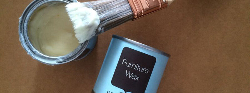 Furniture Wax and brush.