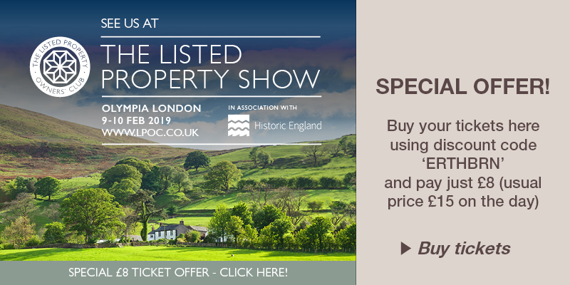Earthborn at The Listed Property Show 2019