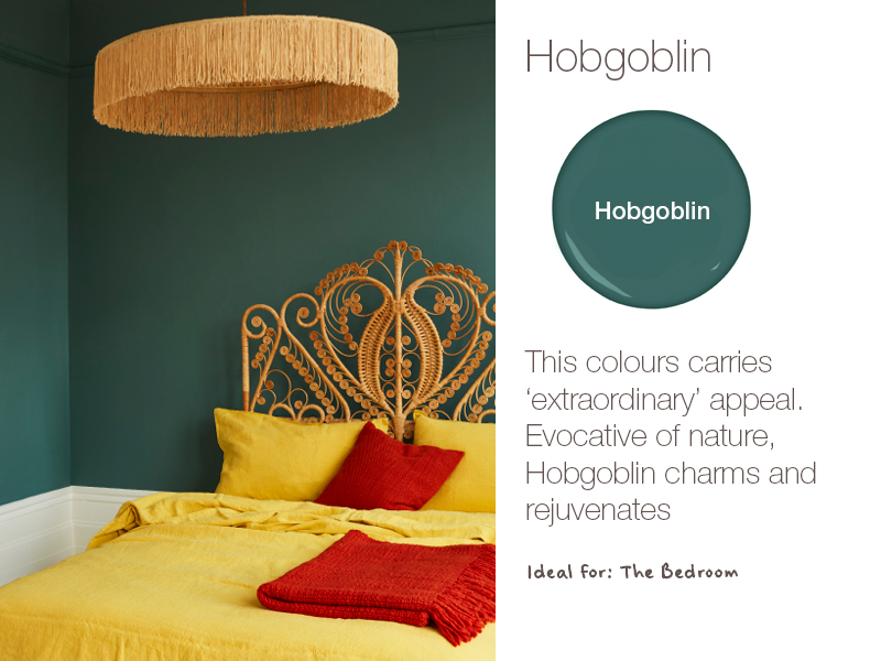 Earthborn Hobgoblin is a brand new eco paint colour for 2019. Charming and rejuvenating.