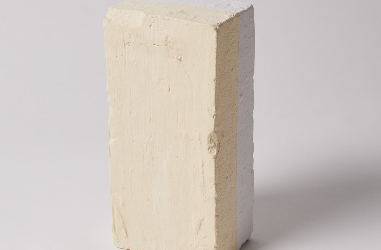 Silicate Colour Oatmeal side - brick shot