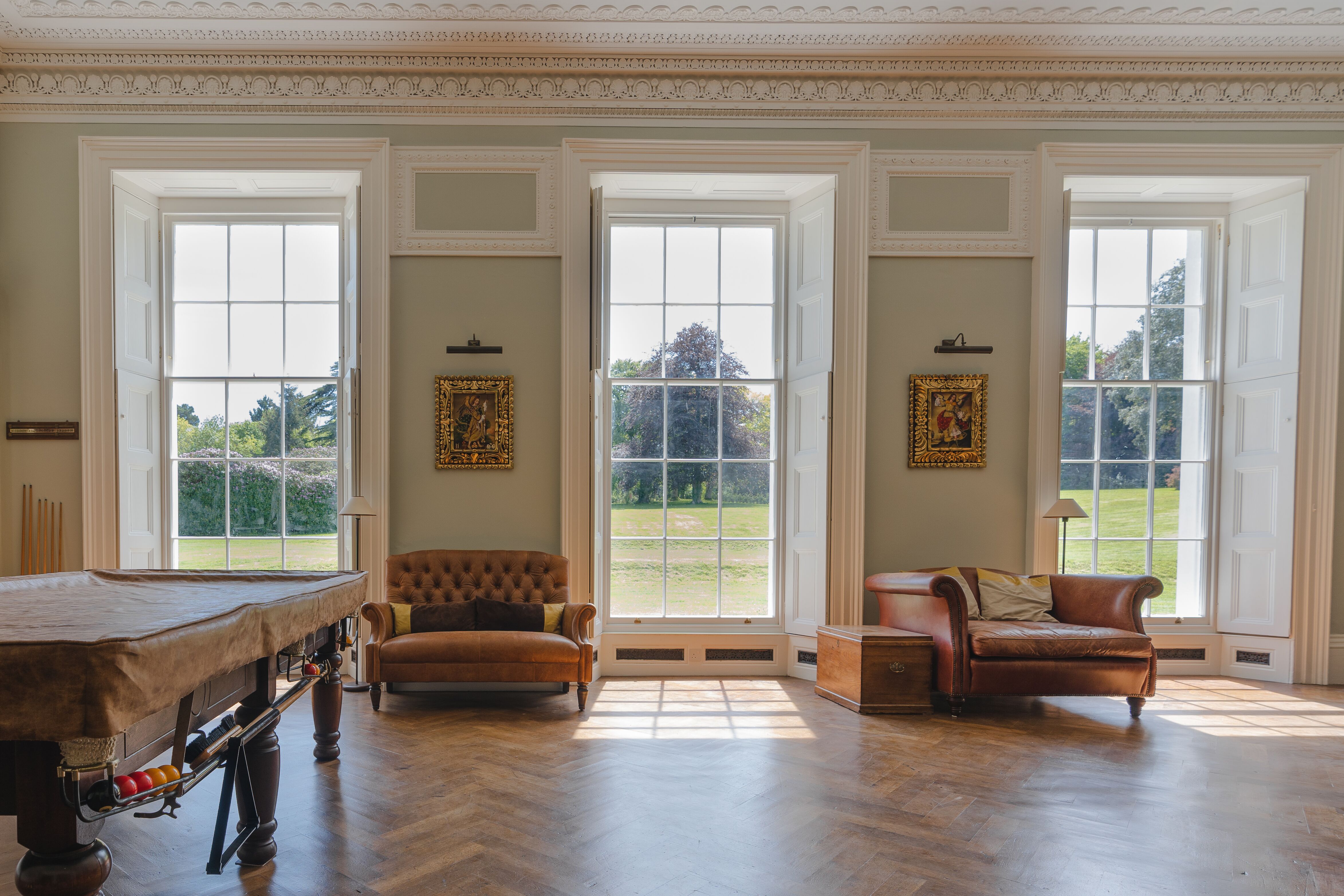 Earthborn's breathable Claypaint used in Moreton House Clubroom