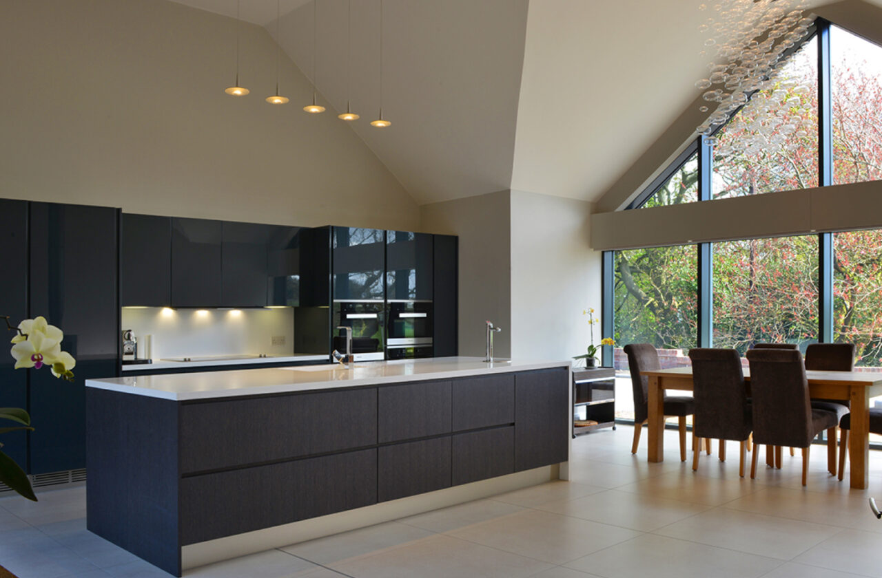 Tom's Bakery and Donkey Ride in an open plan kitchen