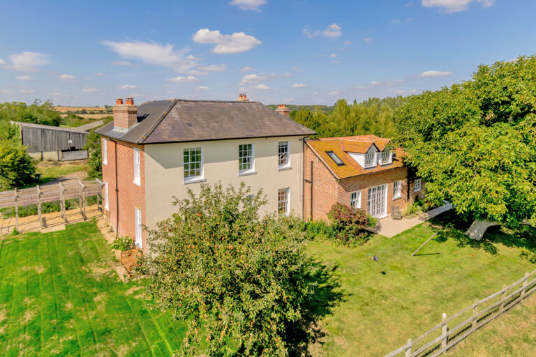 The outside view of Alnwick farm house.