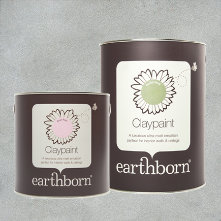 5L and 2.5L Earthborn Claypaint product shot.