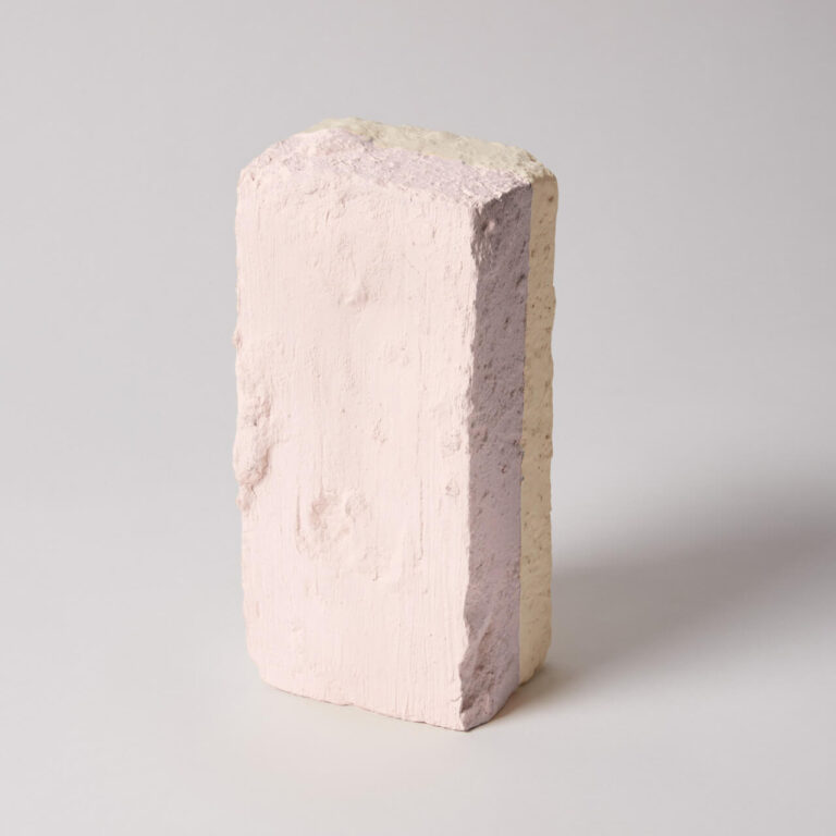 Silicate Masonry - Rose Quartz brick shot.