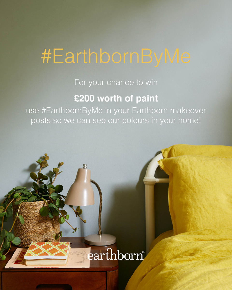 Win! £200 worth of Earthborn paint #EarthbornByMe