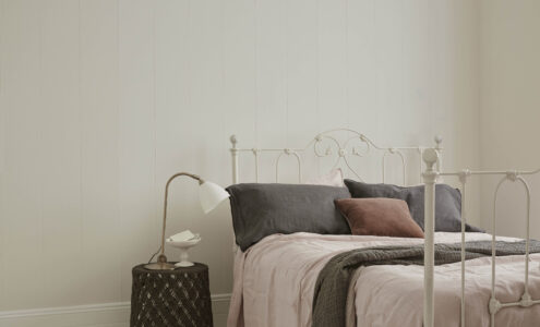 White Clay in North facing bedrooms.