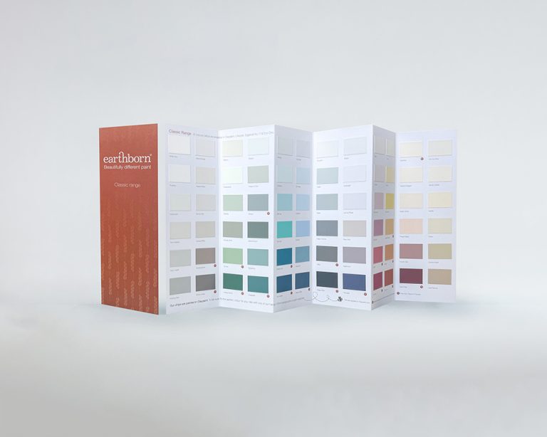 Classic Range Colour Card Earthborn Paints