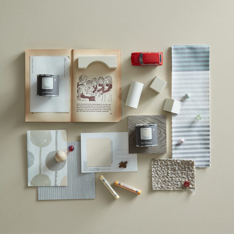 Crocky Road and Harmonious colour scheme flat lay,