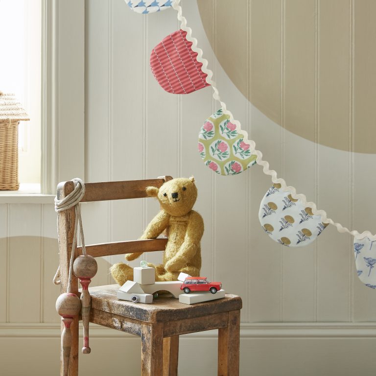 Crocky Road in a harmonious colour scheme for a playroom.